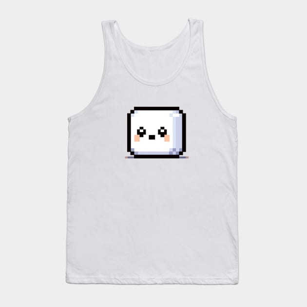 8Bit Marshmallow Tank Top by nerd.collect